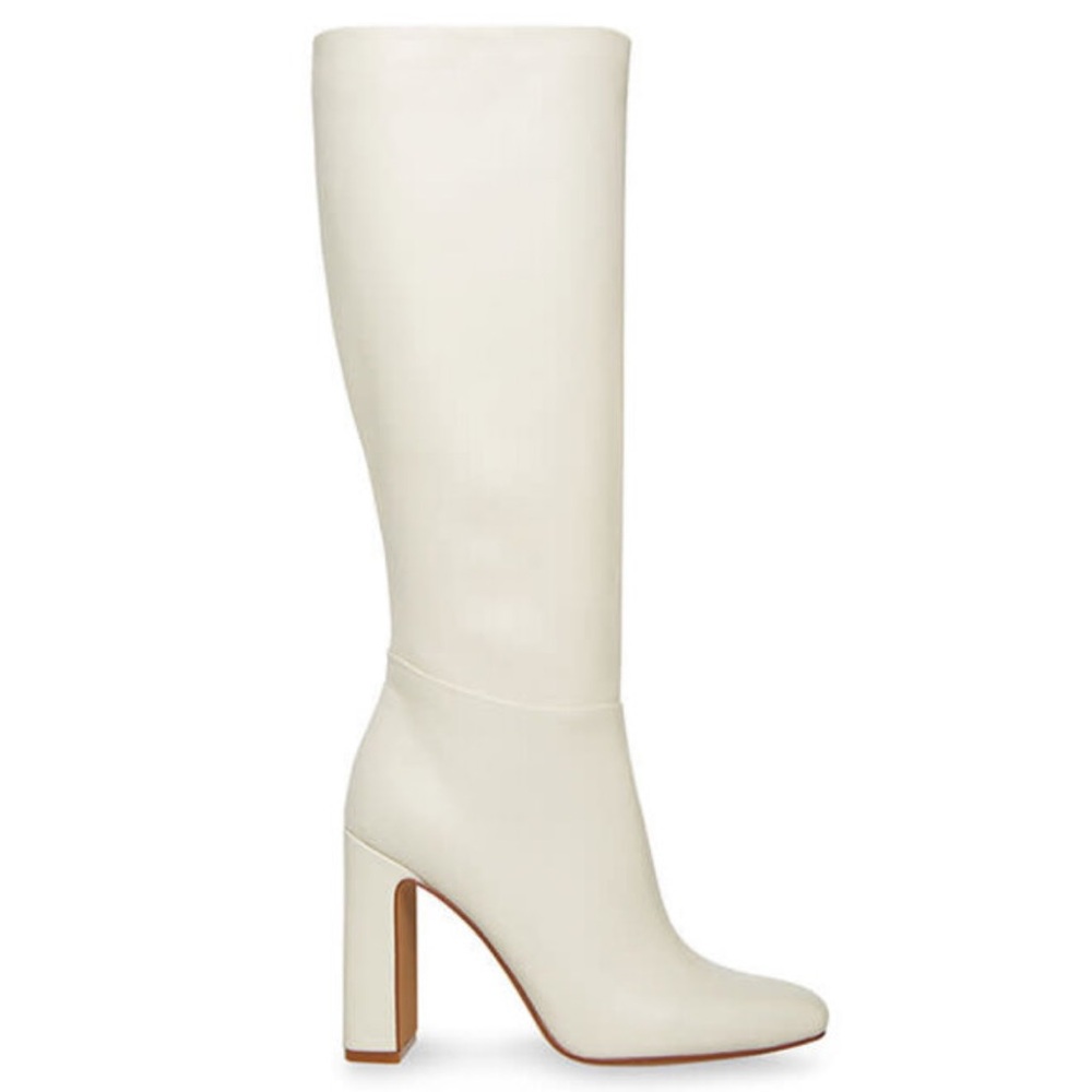 steve madden ally ivory boots